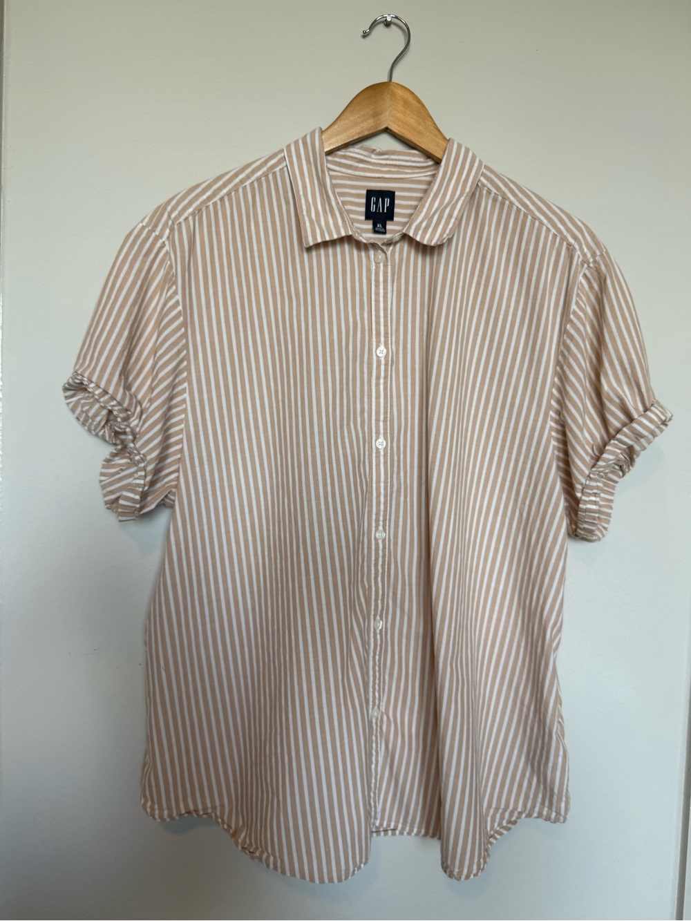 GAP | Short Sleeve Stripped Button-Up